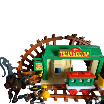 17955 - Vintage Just Kidz Adventure Playset Train Station 22" |TBD|