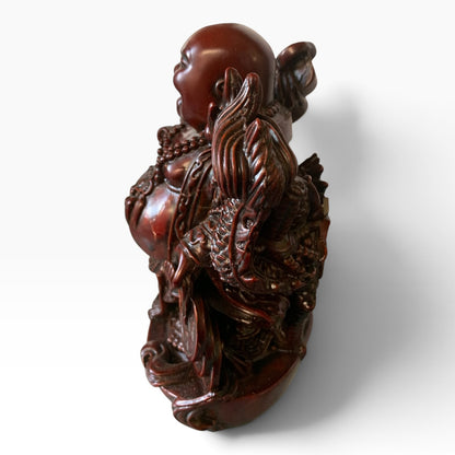 880 - 7" Red Buddha with Dragon - |X-13 X-16|