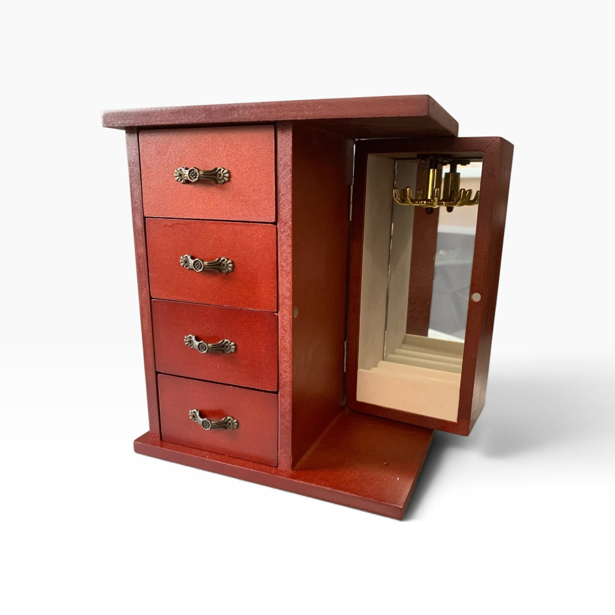 20105 - Wayland Square Wood Jewelry Box |GR-4|