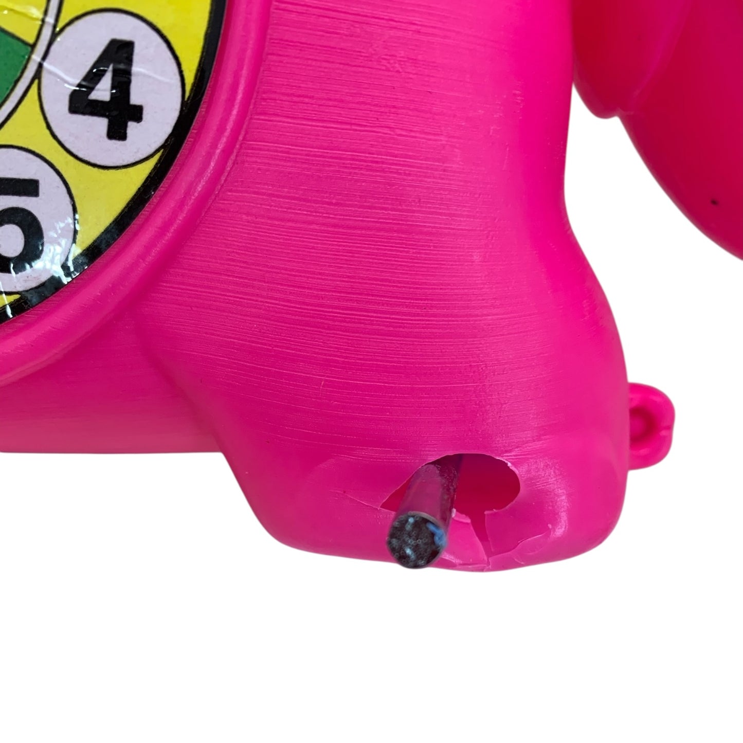 15019 - 12" Pink Elephant Pull Toy with Clock, Ring Toss, Counting and More |TBD|