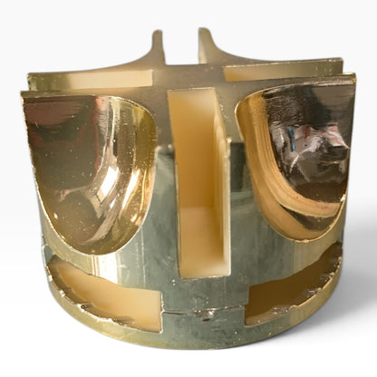 14778 - Set of Twenty 2" Gold Glass Connector Type B |G-92|