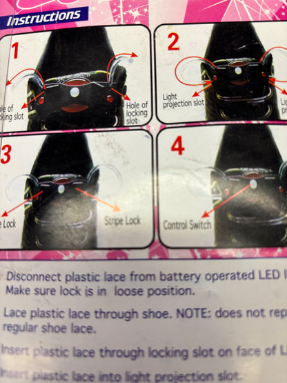 26901 - Light Up Laces Pink Claire |1-32|