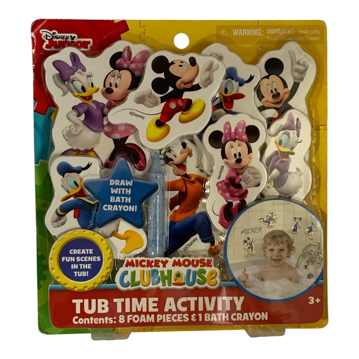 7632 - Mickey Mouse Tub Time Activity 8" |4-14|