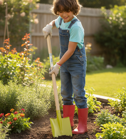 25254 - Metal 29" Kids Shovel Yellow |TBD|