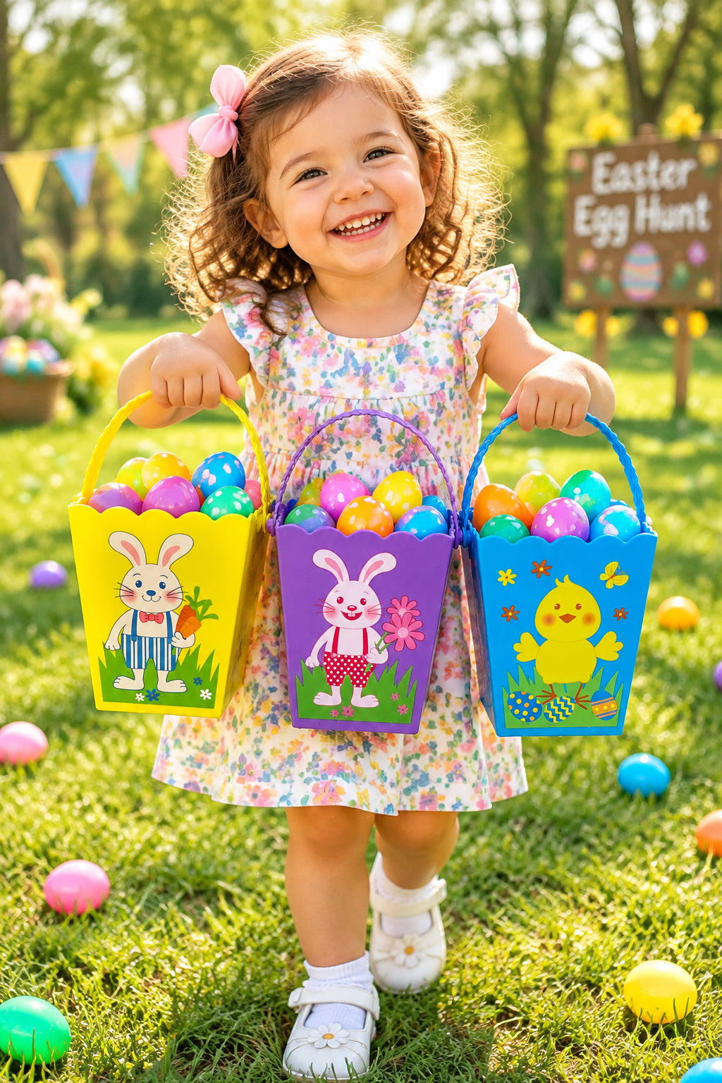 29723 - 6" Set of Three Easter Treat Baskets |TBD|