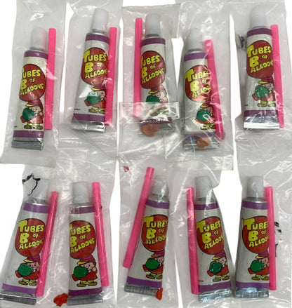 19498 - 10 Retro Tubes of Balloons  |T-220|