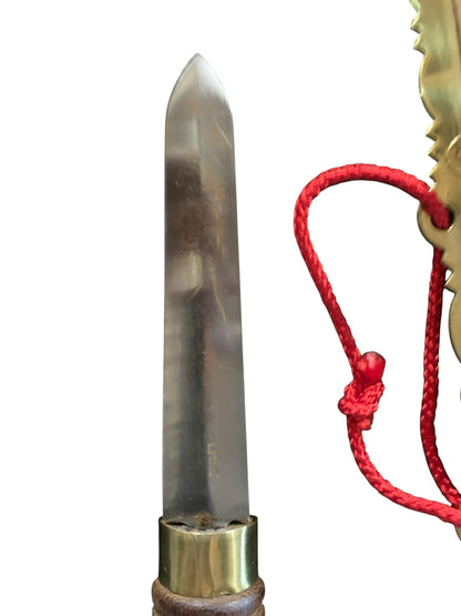 13322 - Sword Tai Chi w/Small Knife 39" |3-F Down|