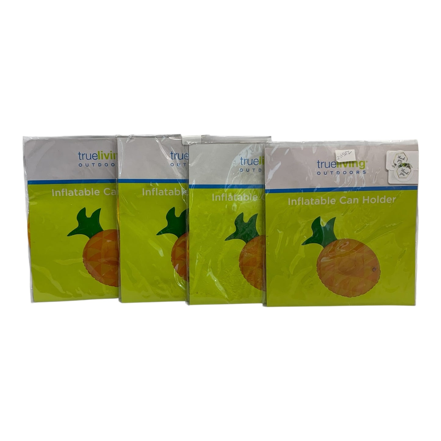 25582 - Pineapple Inflatable Can Holder Set of  Four |TBD|