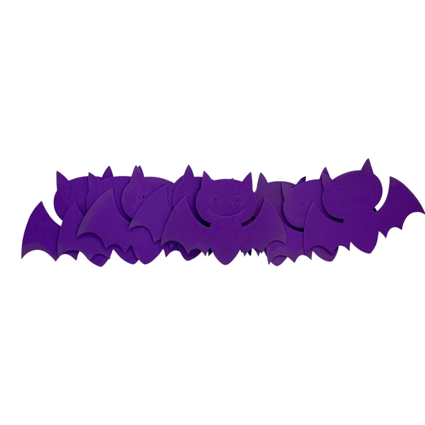 27620 - Two packs of 8" Purple Foam Bat Shapes 4 Count each |TBD|