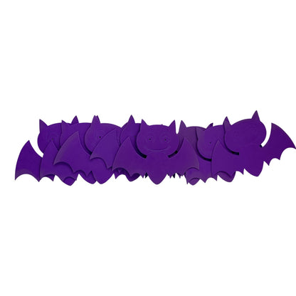 27620 - Two packs of 8" Purple Foam Bat Shapes 4 Count each |TBD|