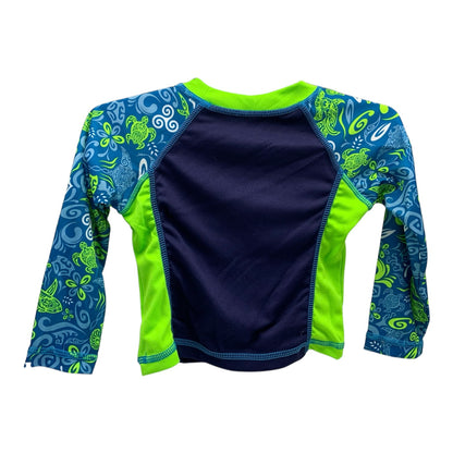 21752 - Sunny Days Rash Guard Blue Small 18-24 Months |TBD|