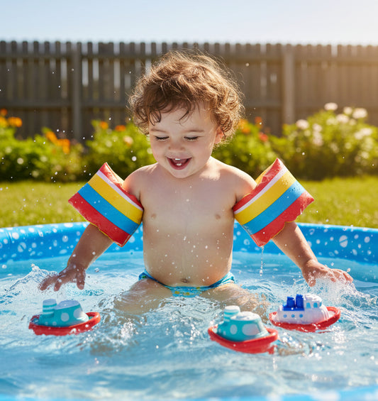25999 - SET OF THREE 5" BATHTIME  Boat Toys-Set of 3 |TBD|