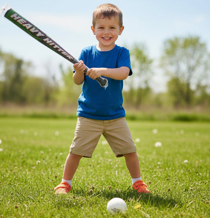 15891 -Set of Two Hollow, Plastic 28" Bat & Ball Sport Toy Ages 3 and Up |TBD|