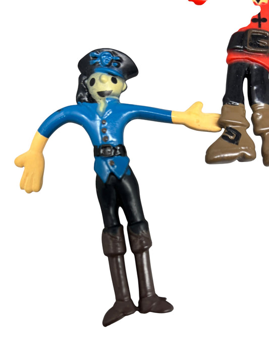 9258 - Set of Fourteen4" Bendable Pirate Action Figures |12-25|