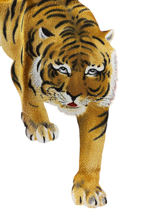13912 - Silk Tiger Wall Hanging |14-35|