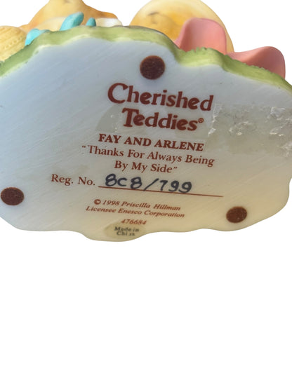 38405 - 3" Cherished Teddies Fay and Arlene-476684 |3-24|