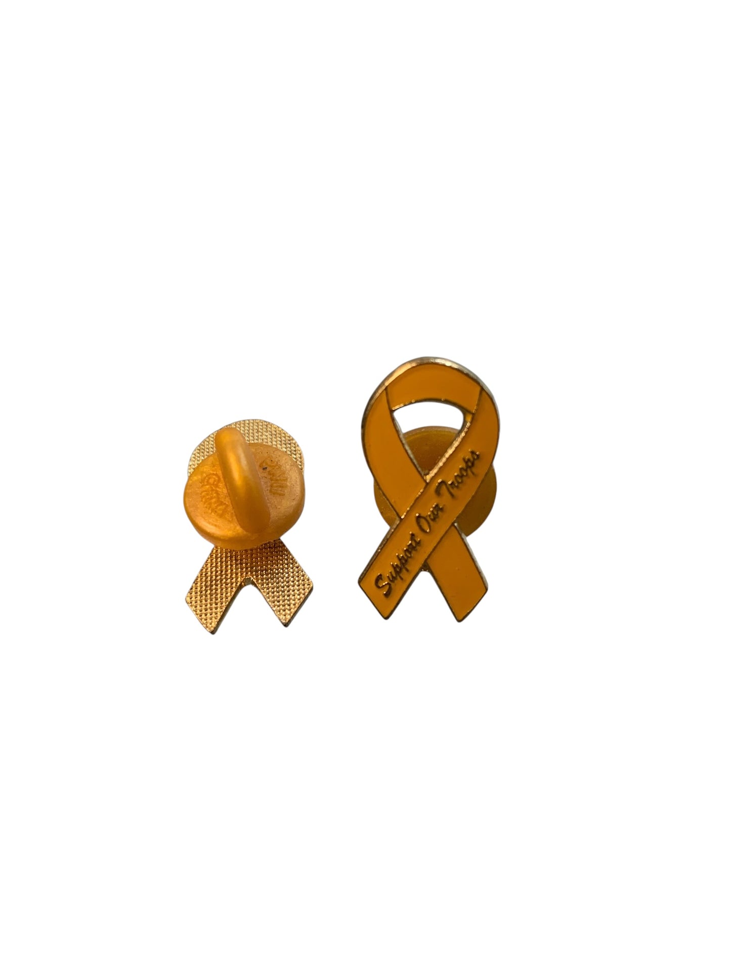 14398 - Set of 2  Enamel Support Our Troops Lapel or Hat Pin |RS.2|