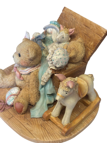34926 - Cherished Teddies 6" Old Friends Are the Best Friends |3-16|