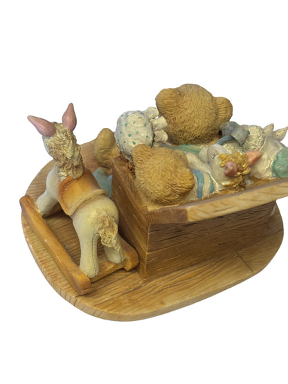 34926 - Cherished Teddies 6" Old Friends Are the Best Friends |3-16|