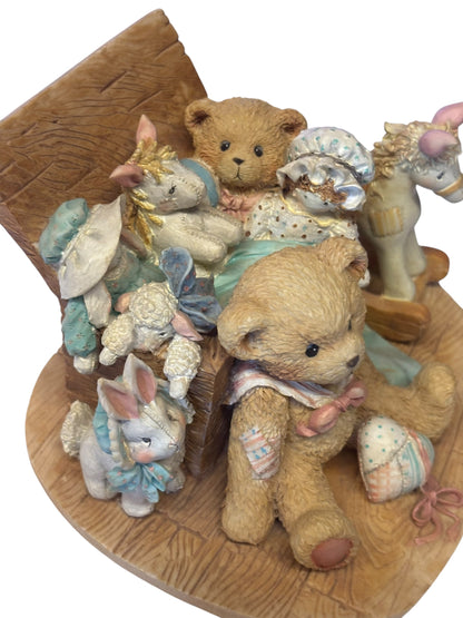 34926 - Cherished Teddies 6" Old Friends Are the Best Friends |3-16|