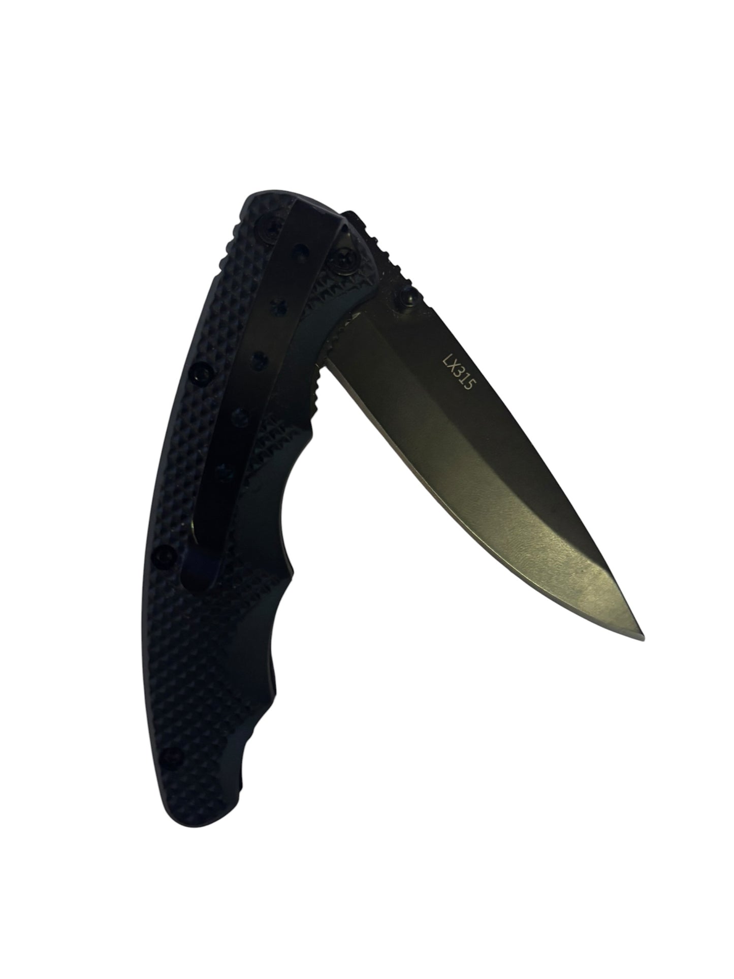 48317 - 7" Coast Black Carbon Blade Pocket Knife |81|