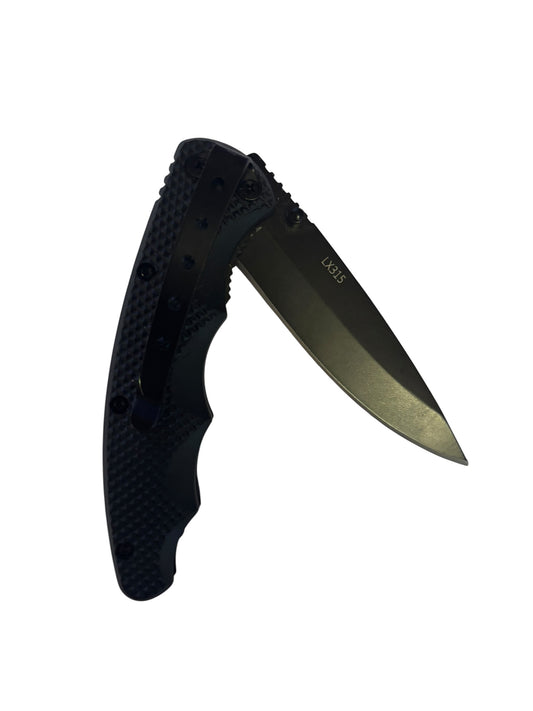 48317 - 7" Coast Black Carbon Blade Pocket Knife |81|