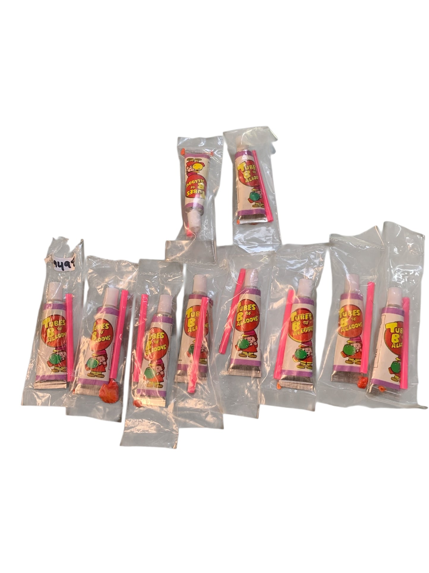 19498 - 10 Retro Tubes of Balloons  |T-220|
