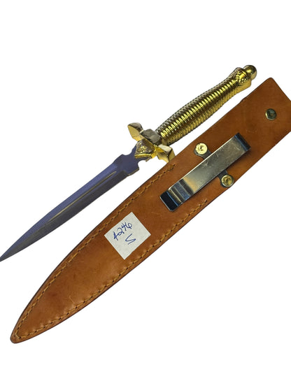 4246 - 10" Dagger With Spike In Handle |81|