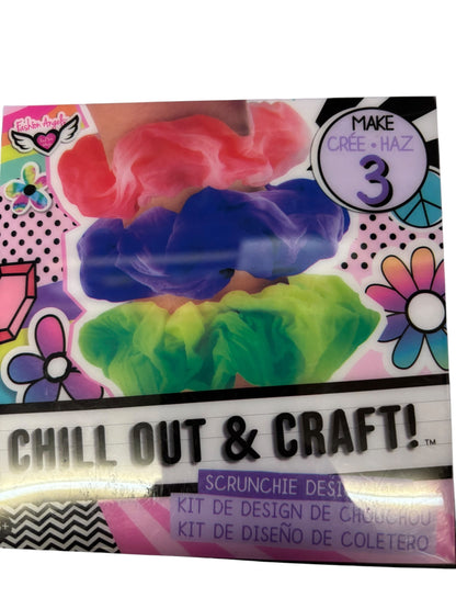 35145 - Chill Out and Craft Earrings, Bracelet, Scrunchie, Trinket Tray - Set of Four Kits |DVD-16|