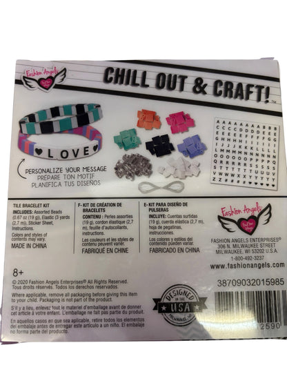 35145 - Chill Out and Craft Earrings, Bracelet, Scrunchie, Trinket Tray - Set of Four Kits |DVD-16|