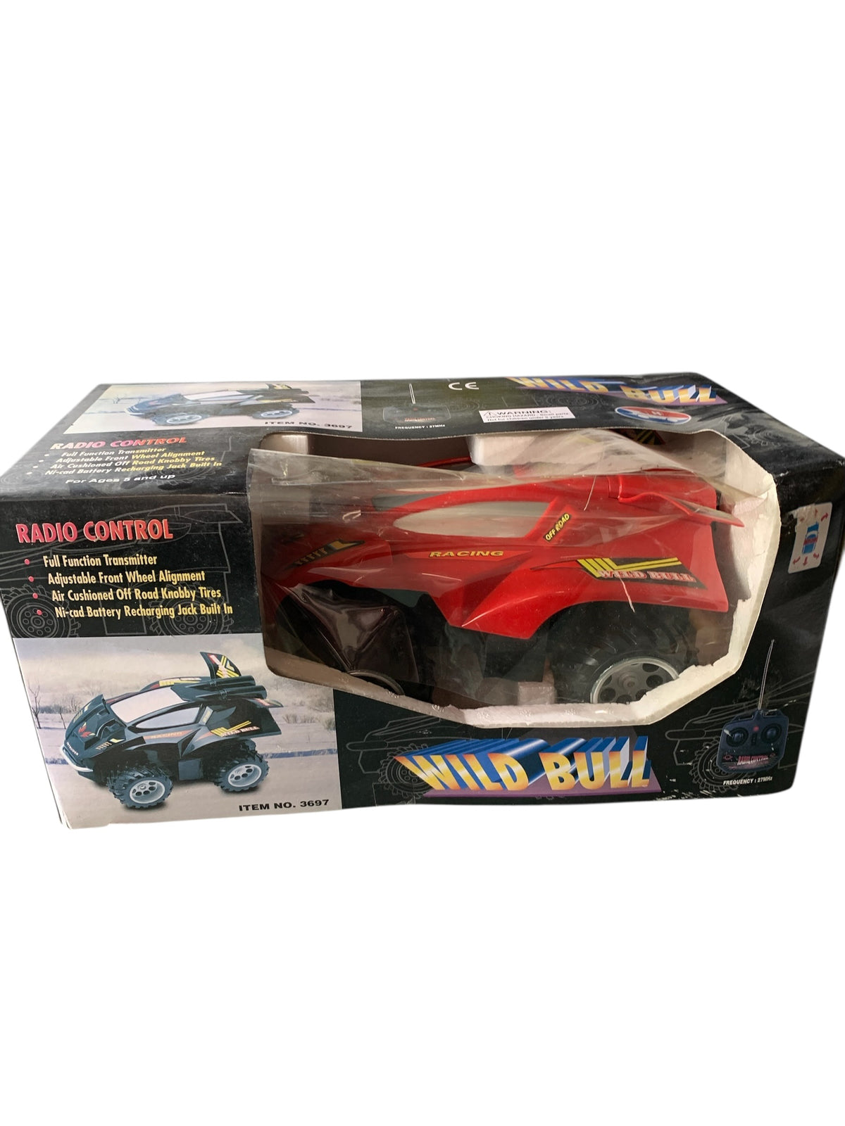 6894 - Wild Bull vintage Radio Control Car 10" |T-75|T-I|