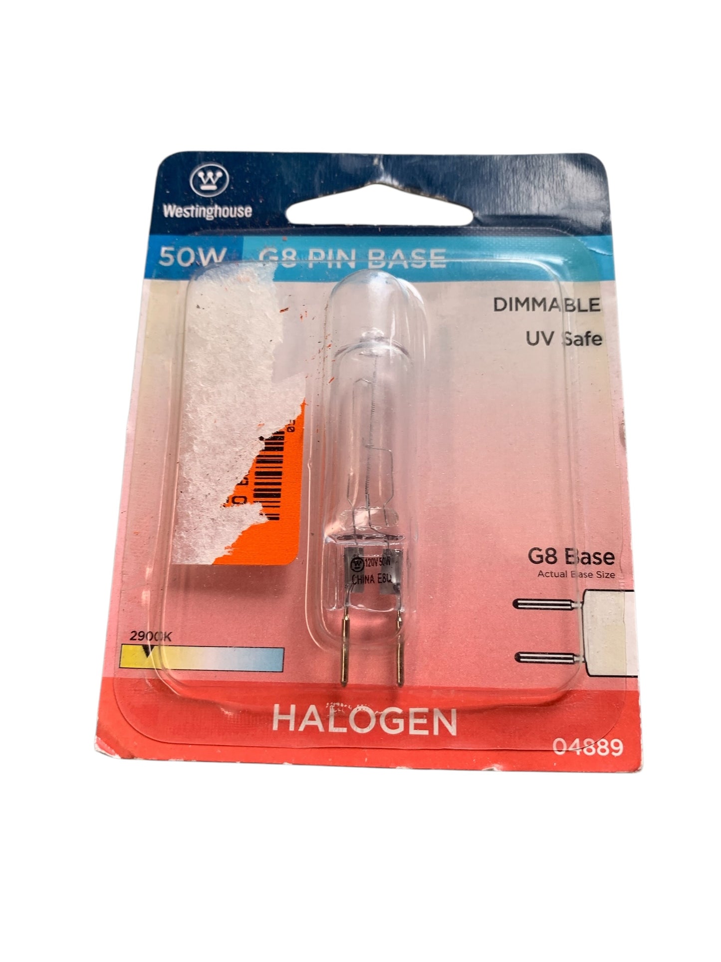 38631 - Set of Five 50W G8 Pin Base Halogen 2" |TBD|