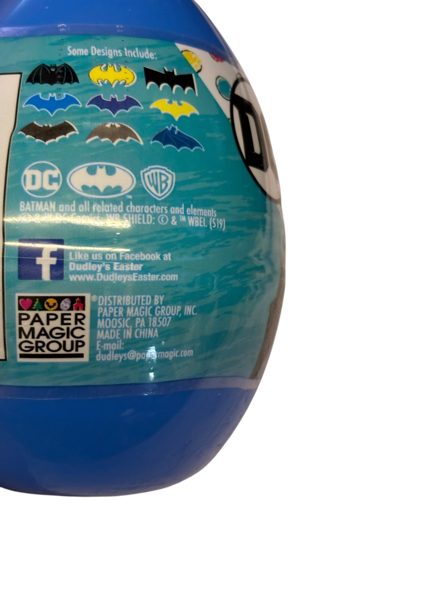 37344 - Batman DC Comics 40 Temporary Tattoos Egg |9-4|