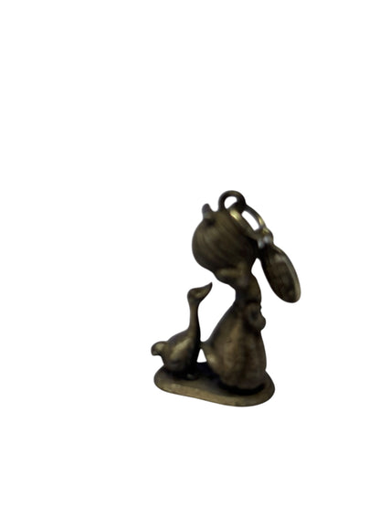 38407 - 1" Vintage Precious Moments Jonathan David Pewter Charm |1-2|