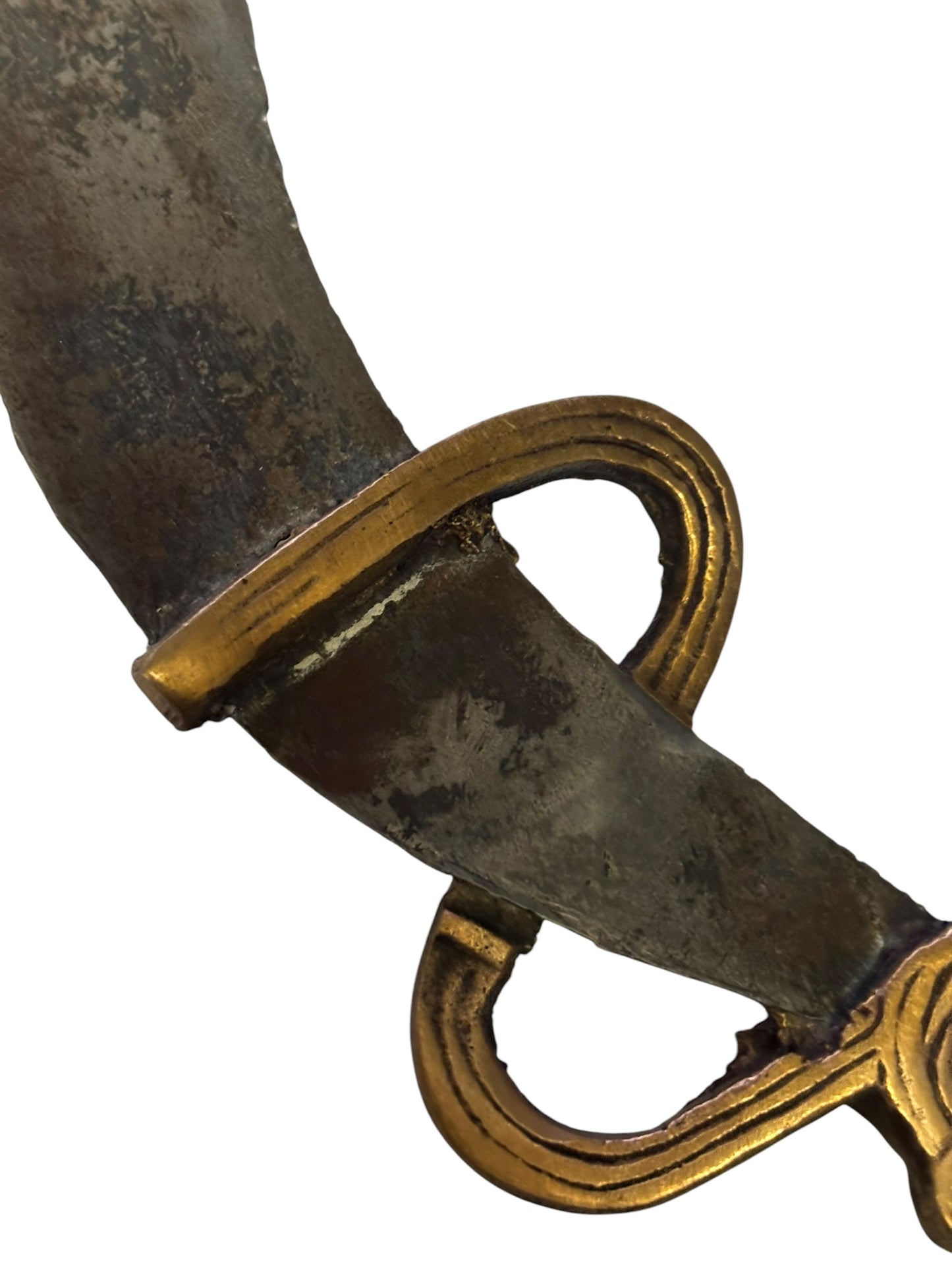 36146 - 15-Inch Exotic Tibetan Dagger Rustic Copper And Metal |113|