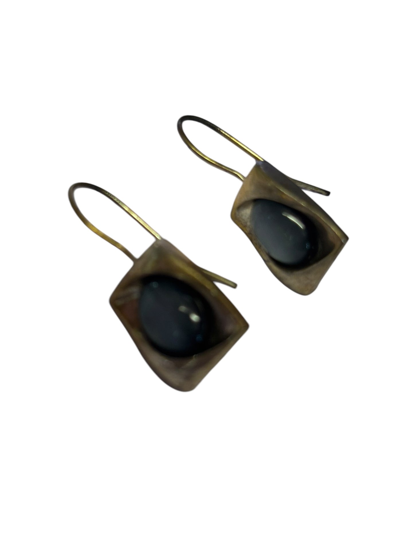 22740 - Light Blue Stone Sterling Silver French Earring |Clear-149|