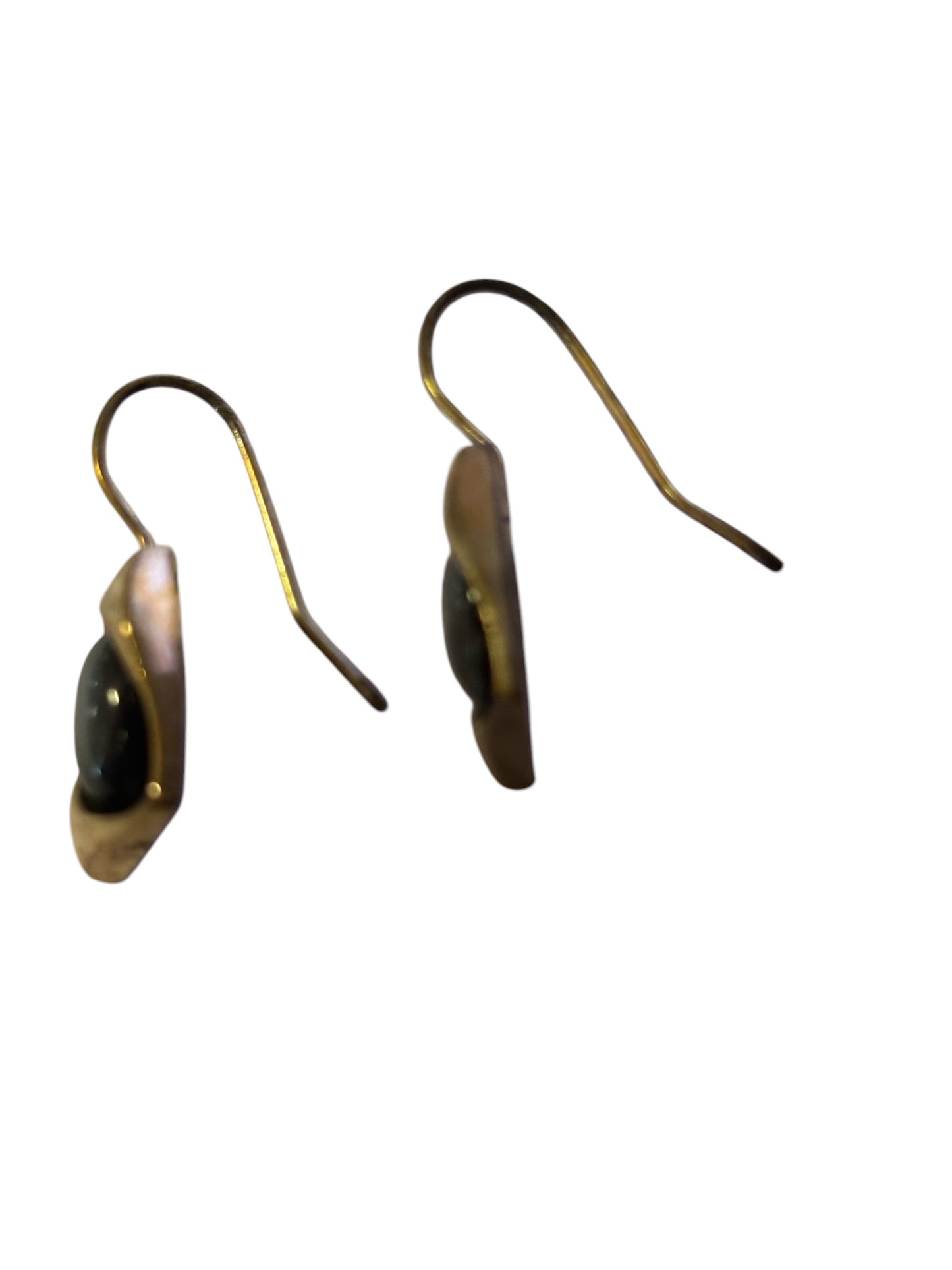 22740 - Light Blue Stone Sterling Silver French Earring |Clear-149|