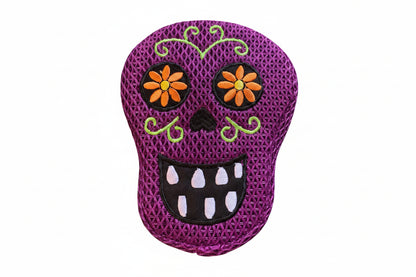 25926 - Purple Sugar Skull 6" Dog Toy |Pod 2-30|