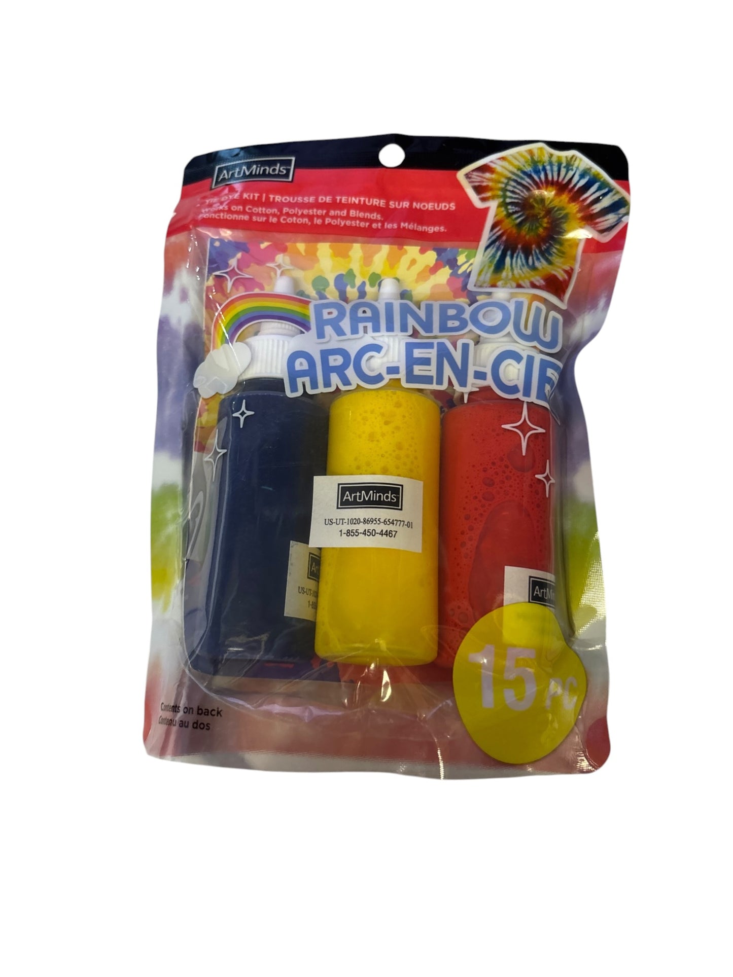 29614 - Set of Four Tie Dye Kits Rainbow Arc En Ciel Tie Dye Kit |12-25|