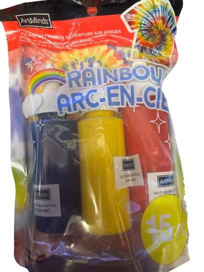 29614 - Set of Four Tie Dye Kits Rainbow Arc En Ciel Tie Dye Kit |12-25|
