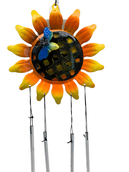 30069 - Sun with Bee 18" Windchime |G-10|