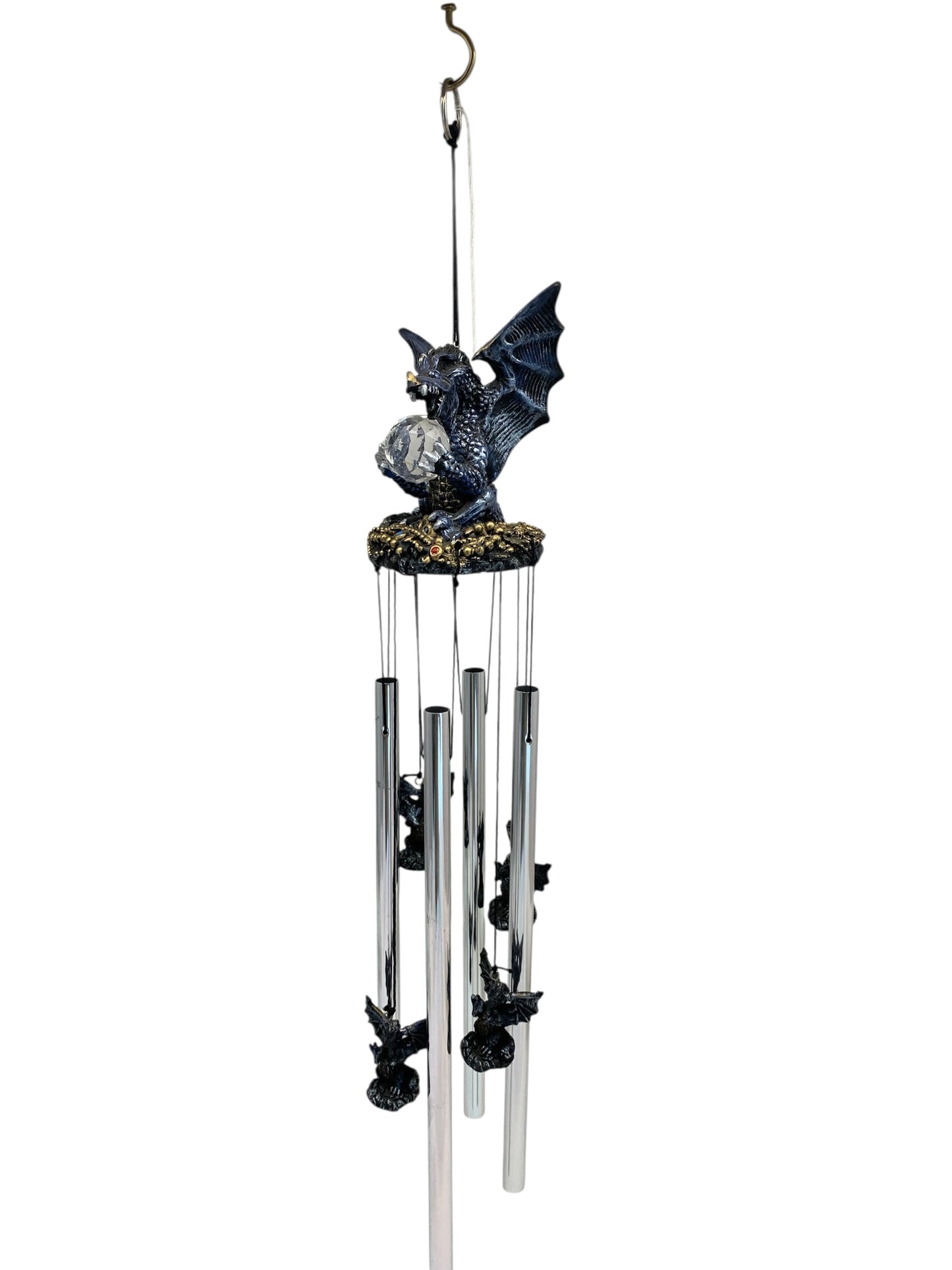 17997 - Roaring Blue Dragon Wind Chime 12" |G-12|