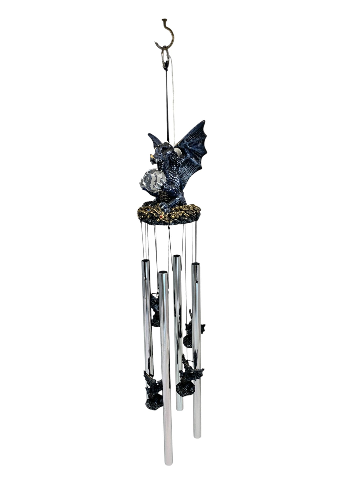 17997 - Roaring Blue Dragon Wind Chime 12" |G-12|