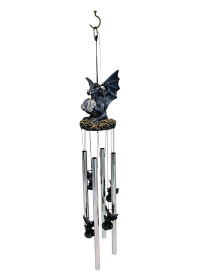 17997 - Roaring Blue Dragon Wind Chime 12" |G-12|