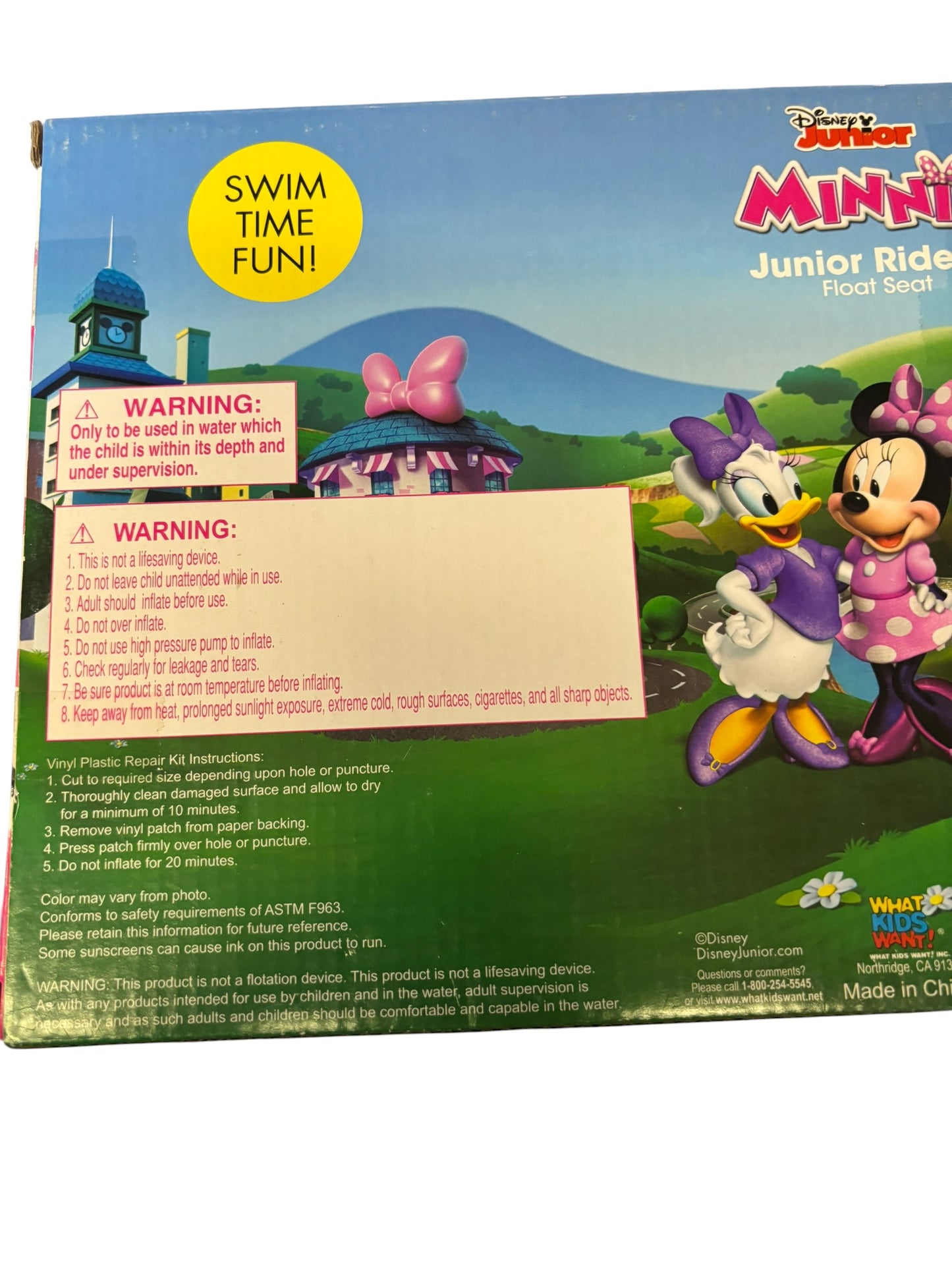 39461 - 25" Disney Minnie Mouse Junior Ride-In Pool Float |TBD|