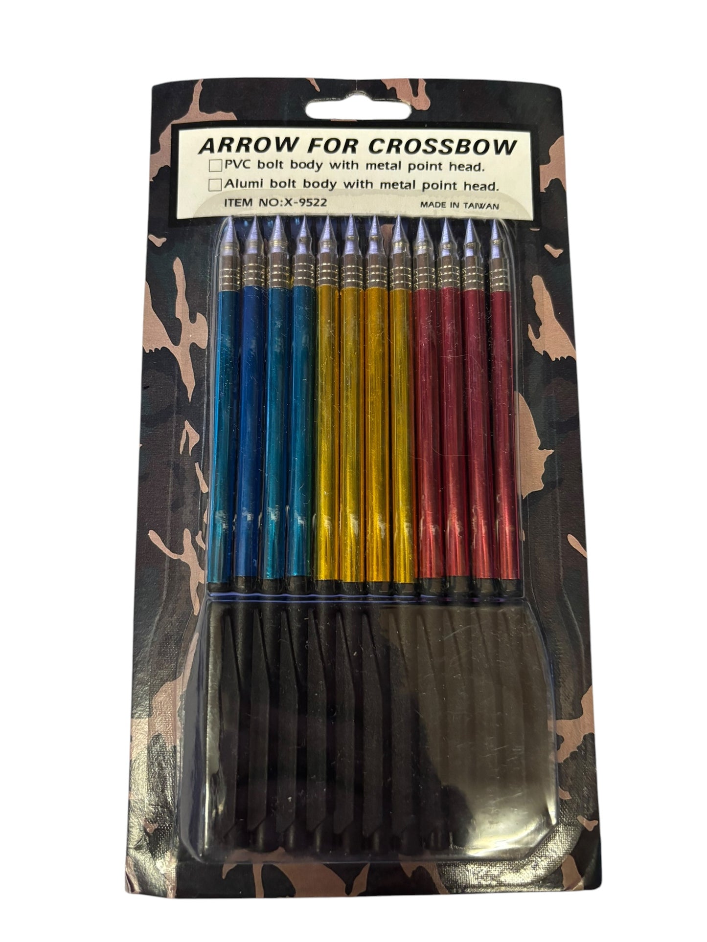 17101 - 12 count 6" Aluminum Crossbow 6: Arrows For 80lb Crossbow |85|
