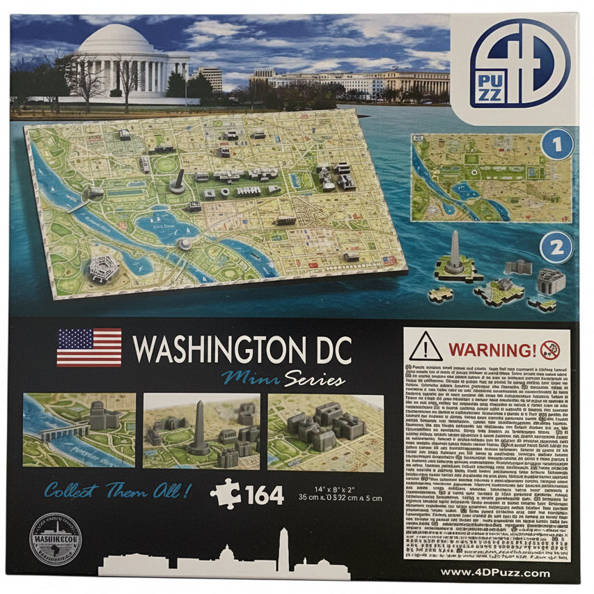 36484 - 165 Piece Washington DC Puzzle Mini Series |GR-7|