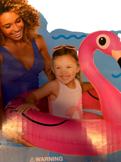 24754 - 27.5-Inch Pink Flamingo Lil Pool Float Ages 12-36 Months |TBD|