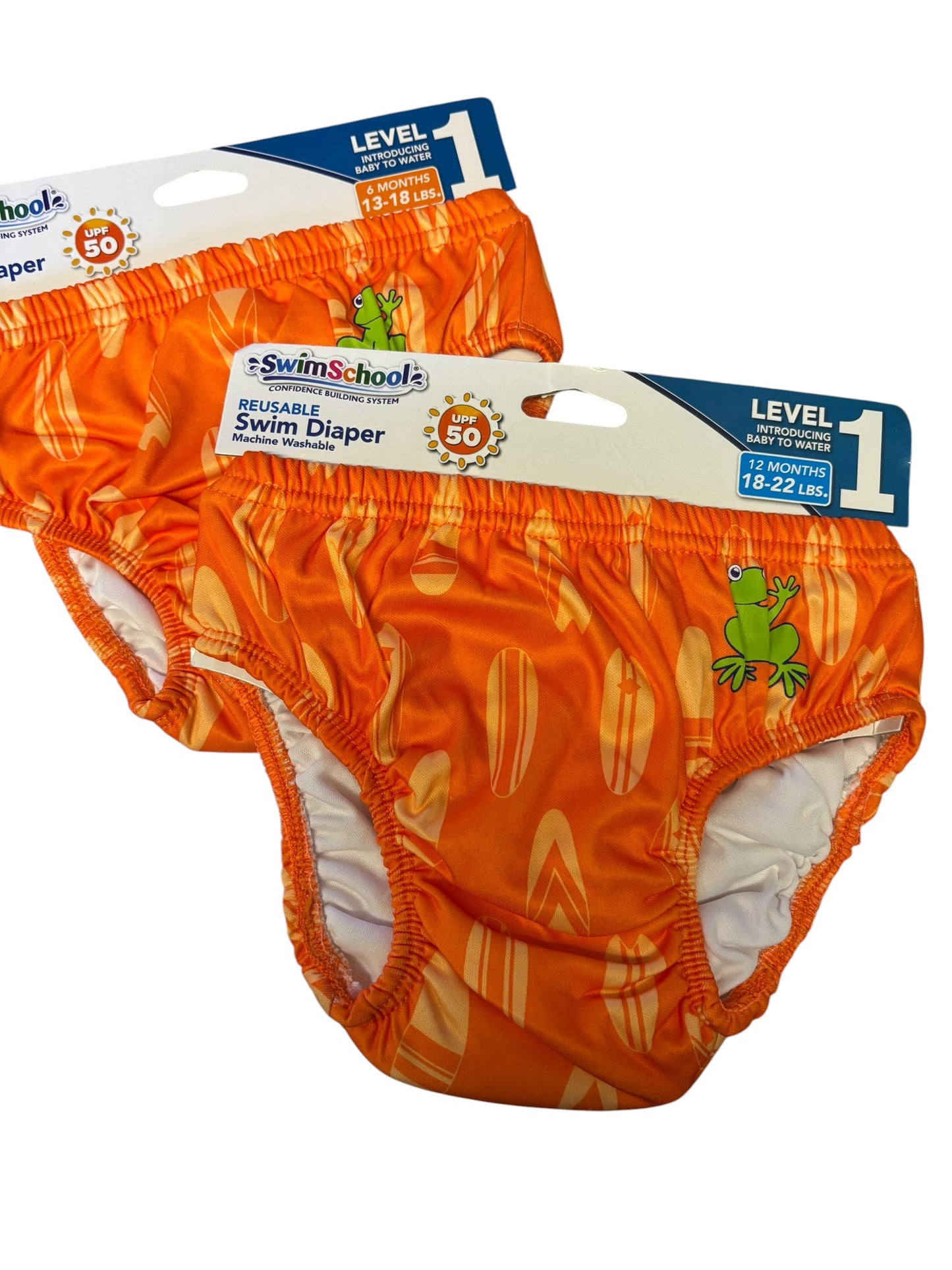 28924 - Set of Three Reusable Swim Diaper UPF 50 8" |TBD|