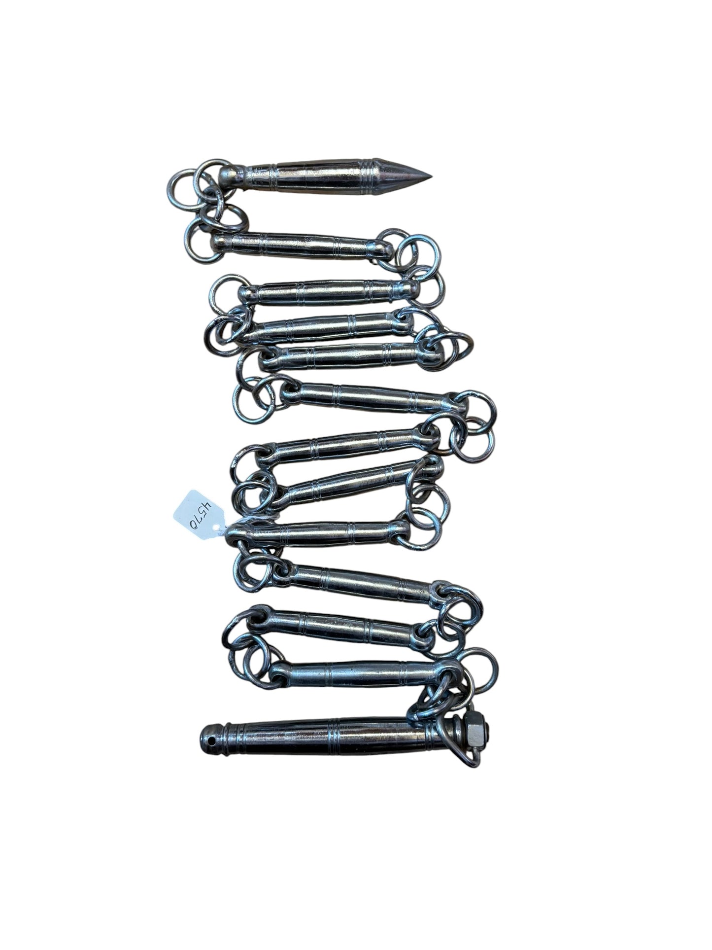 4570 - 13 Section Whip Chain Chrome Chinese 70" |81 : Store|